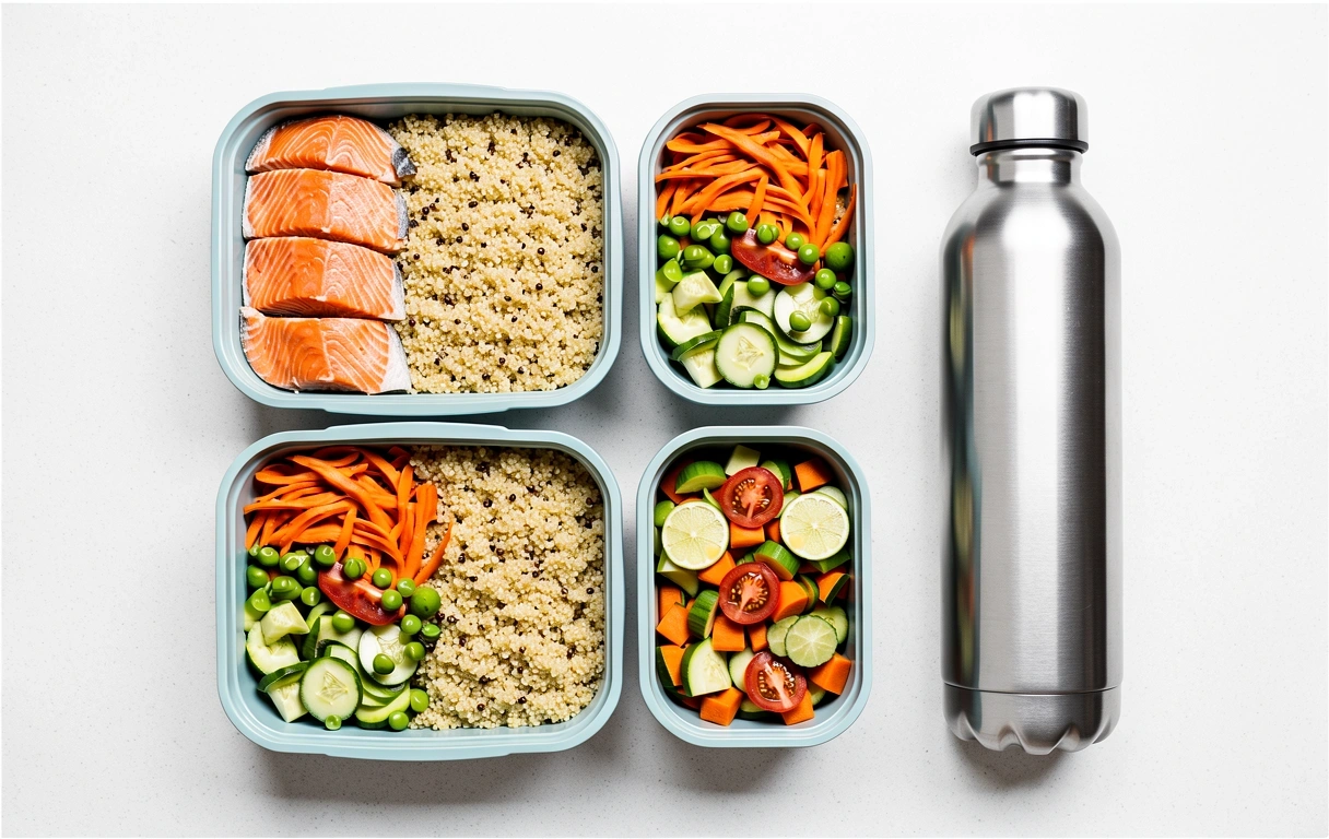 Táplálkozási terv illusztráció